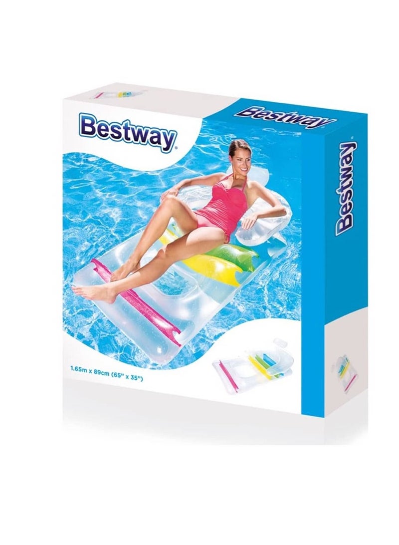 بست واي صالة كوول القابلة للنفخ من بست واي (165 × 89 سم ، متعددة الألوان) - Image 3