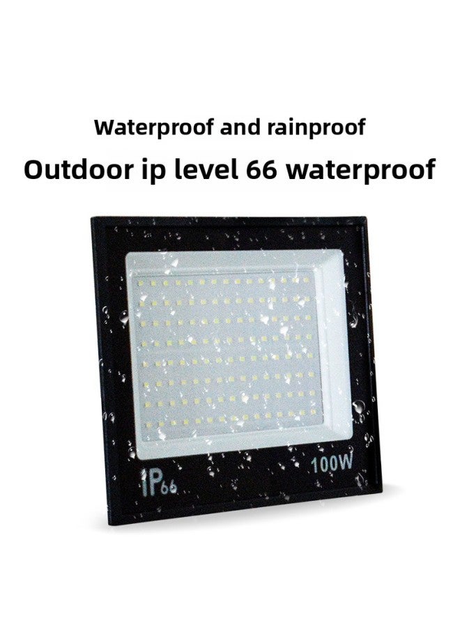 Loquat Hot Led Work Light Mobile Bracket Outdoor Repair Searchlight Site Lighting Mains Projection Light-Power:Conventional One To Two 100w*2=200w ( 2m Bracket + 5m Wires With Plug) - Image 4