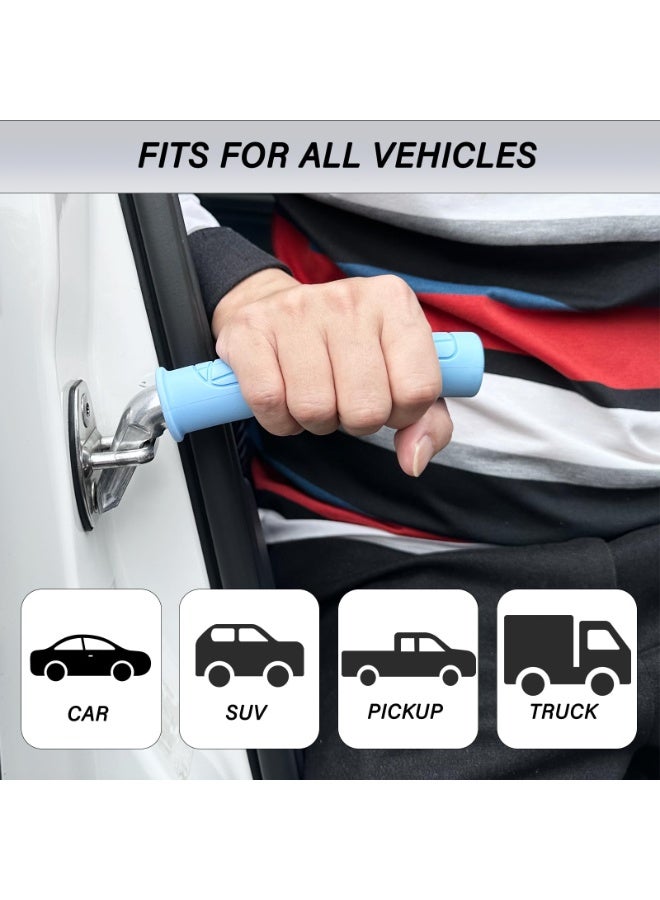 Halamodo 2 Pack Car Door Handle for Elderly Car Handle Assist Portable Vehicle Support Handle for Easy Sit to Stand Assistance Auto Cane for Seniors and Handicapped Supports Up to 450 Pounds - Image 5