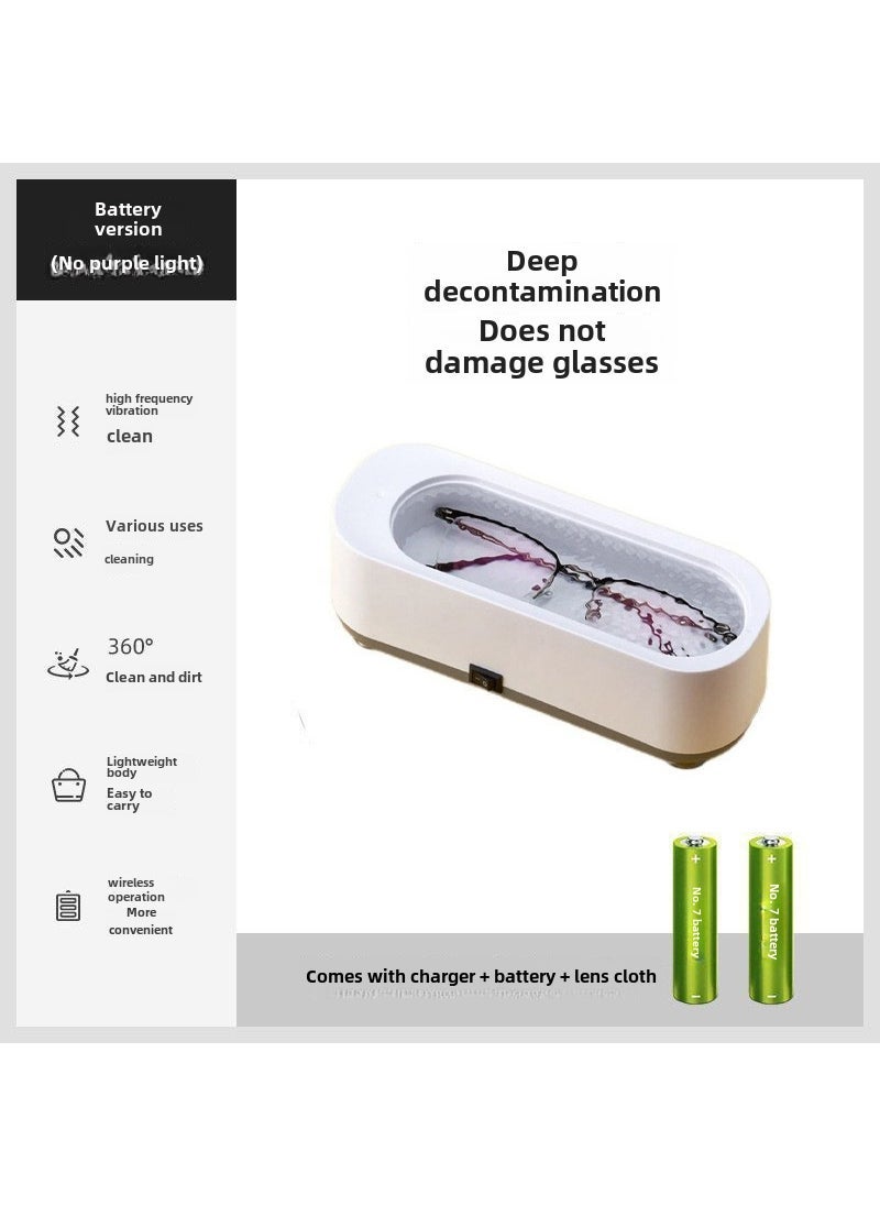 Multi-Purpose Glasses Ultrasonic Cleaner Mini Upgrade version-cleaner-rechargeable battery version cloth - pzsku/ZCA57CFBCFAC734868AB1Z/45/_/1734014864/28692847-32ed-488d-89cc-7c6b0097d688