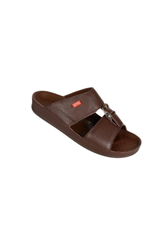 VITAL 148-1105 Vital Mens Vital - Torello Sandals 09132B Brown  - Image 2
