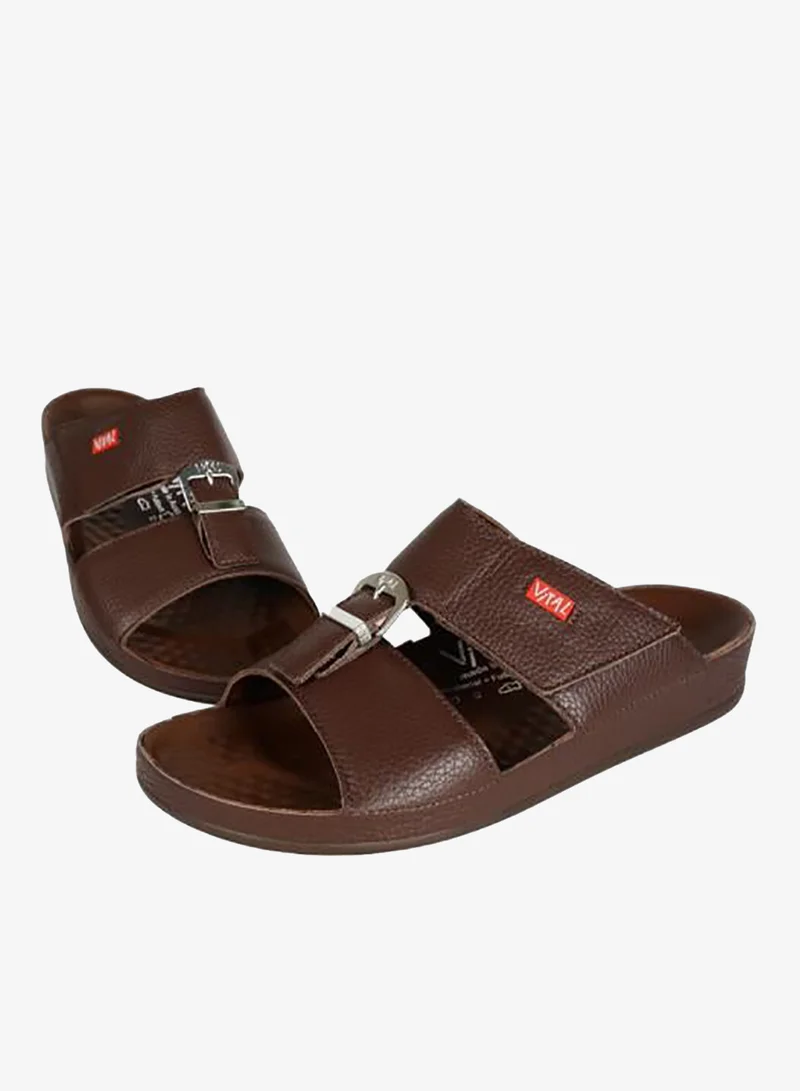 Vital Brown 148-1105 Vital Mens Vital - Torello Sandals 09132B Brown for Men | Best Price UAE