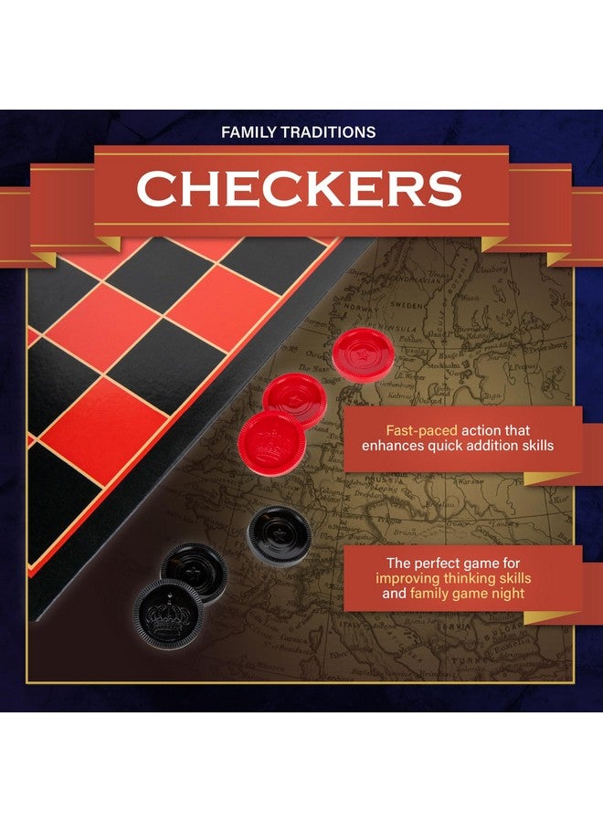 Continuum Games Checkers Family Traditions Board Games for 72 months to 1188 months - Image 2