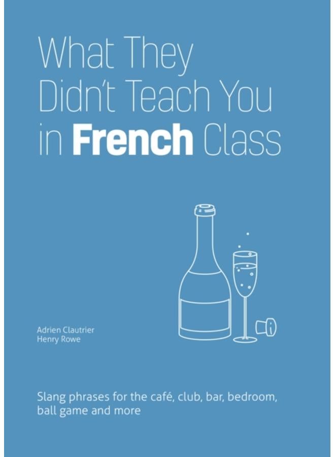 What They Didn't Teach You In French Class : Slang Phrases for the Cafe, Club, Bar, Bedroom, Ball Game and More 