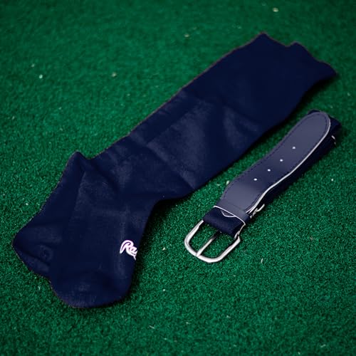 Rawlings Unisex Child Baseball Belt & Sock Combo, Navy, Small US - Image 3