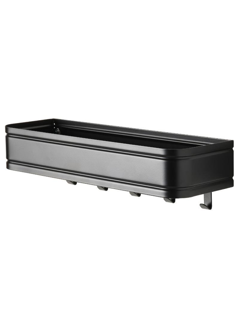 Generic Wall Shelf With 5 Hooks 