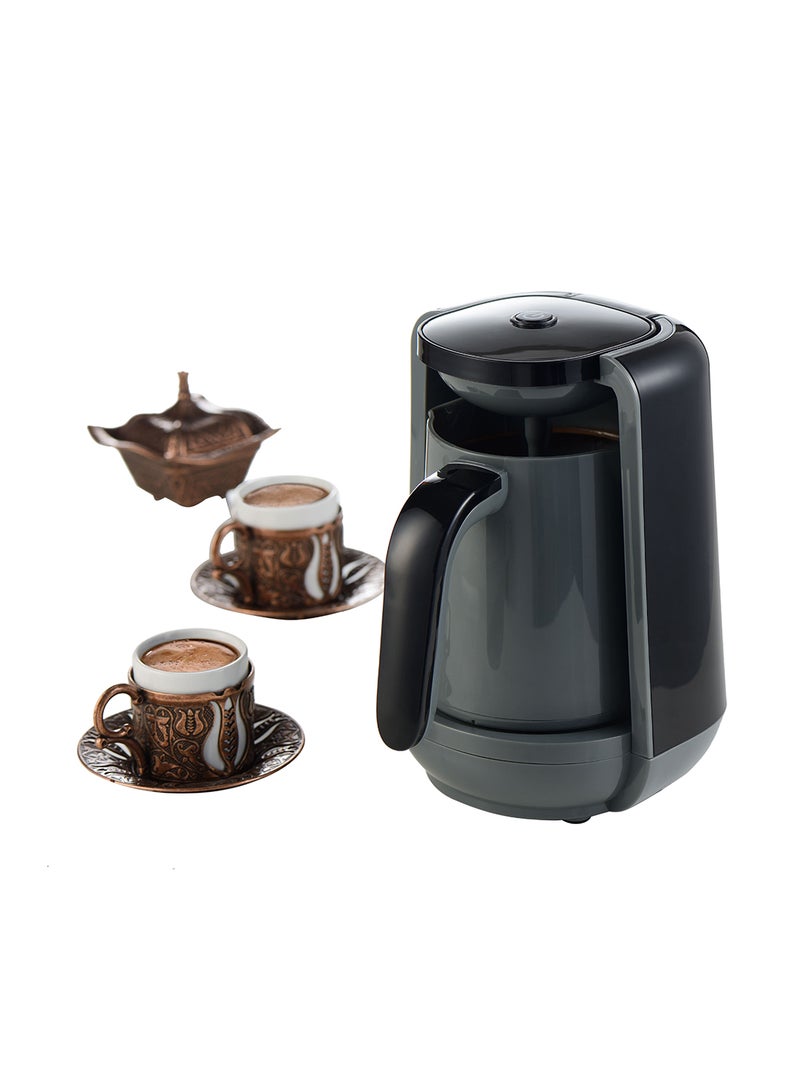 ALSAIF-ELEC Professional Fresh Turkish Coffee Machine 250 ml 400 W E03423 Black - Image 2