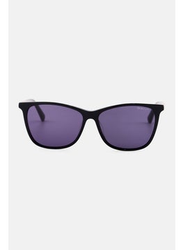 GANT Women GA0000701A55 Square Sunglasses, Black  - Image 1