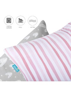 Biloban Biloban Organic Cotton Toddler Pillowcase 2 Pack  - Image 4