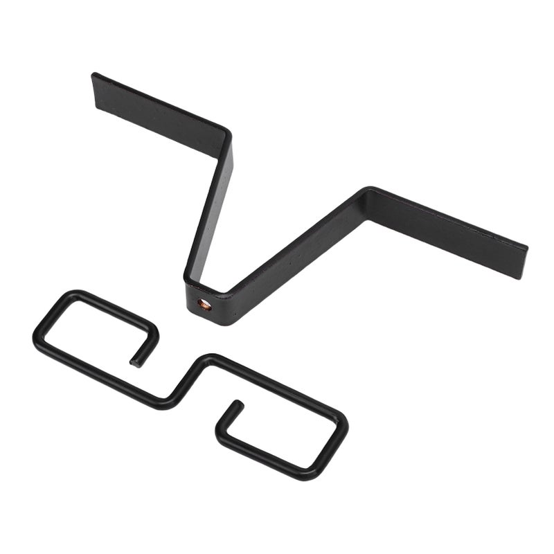 Rain Chain Gutters Adapter Clip Sturdy Iron V Shaped Rain Chain Hook Hanger for Downspout - Image 3