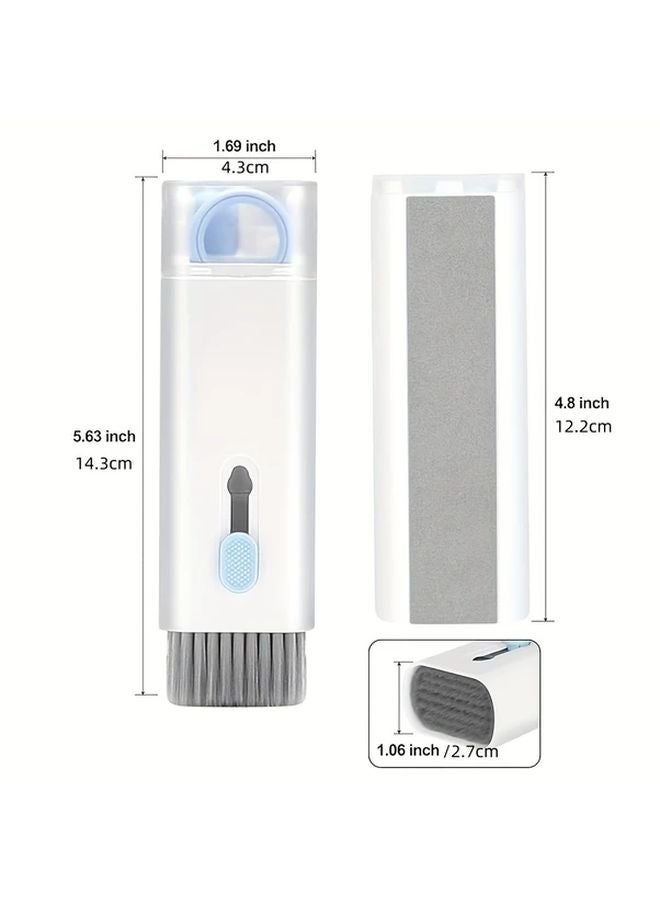 Black And White Electronic Cleaning Kit Soft Brush Spray Bottle For Keyboard Laptop Phone - Image 3