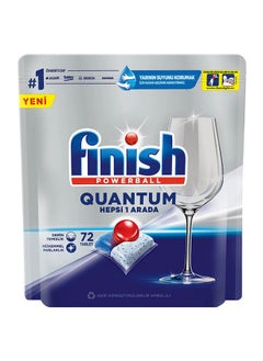 Finish Finish Dishwasher Detergent Tablets, Quantum 72 tablets  - Image 1