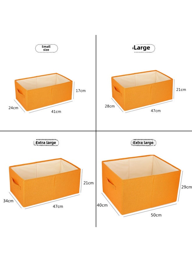 Finishing Living Clothes Storage Box Drawer Type Clothes Fabric Finishing Box Storage Box Foldable Household Storage Box - Image 1