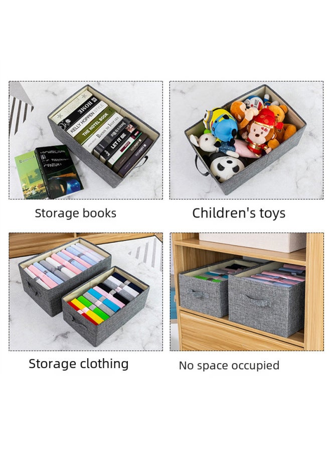 Finishing Living Clothes Storage Box Drawer Type Clothes Fabric Finishing Box Storage Box Foldable Household Storage Box - Image 3