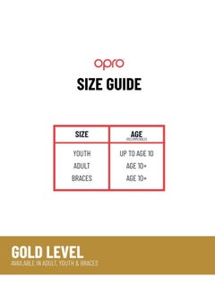 OPRO Self Fit Ufc Gold Black/Gold  - Image 3