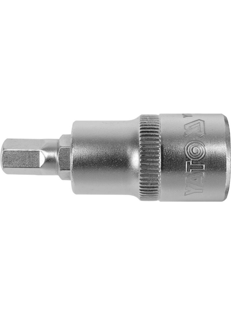 YATO Socket Bit 1/2" Hex 8mm L=50mm YT-04384