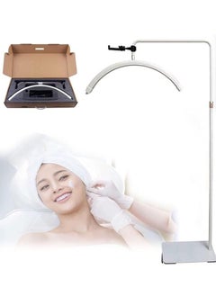 General Floor LED Video Light  Beauty Floor Moon Lamp 3000K-6000K Dimmable Makeup Artist Salon Floor Light with Phone Holder and Base Stand with remote control  Black Energy Saving and Durable  - Image 2