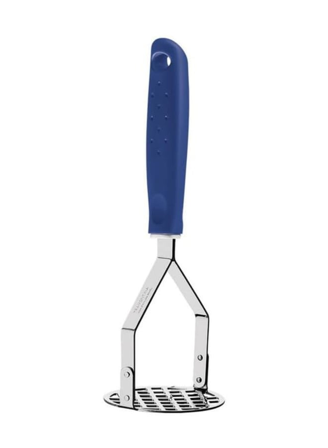 TRAMONTINA Utilità Potato Masher – Stainless Steel Head with Blue Handle – Durable & Easy to Clean Kitchen Tool - Image 2