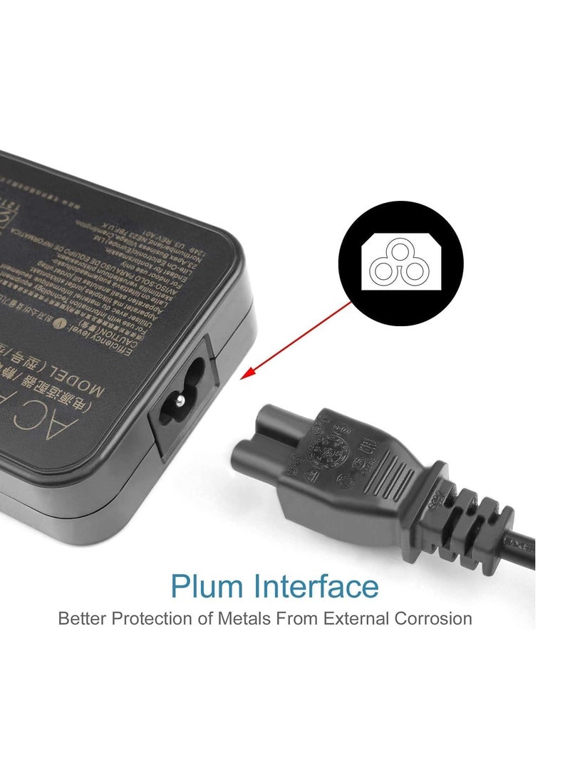 NMT 19V 6.32A 120W 5.5 ×2.5mm Power Adapter Charger for Laptop Computer Compatible for ASUS A15-120P1A PA-1121-28 ADP-120RH B N750 N500 G50 N53S N55 FX504 UX510UW N56J N56VM N56VZ - Image 2