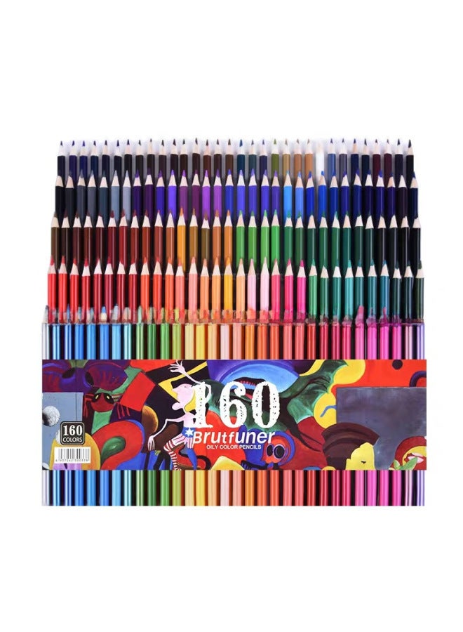 Brutfuner Color Color Pencil 120 Color Lead 180 Color Oil Color Pencil Graffiti Color Pen - Image 1