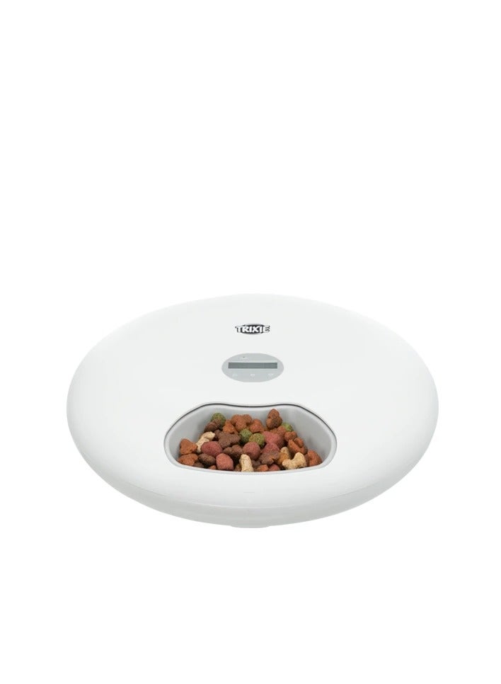 تريكسي موزع طعام أوتوماتيكي من تريكسي Tx5 + 1 ، أبيض - Image 3
