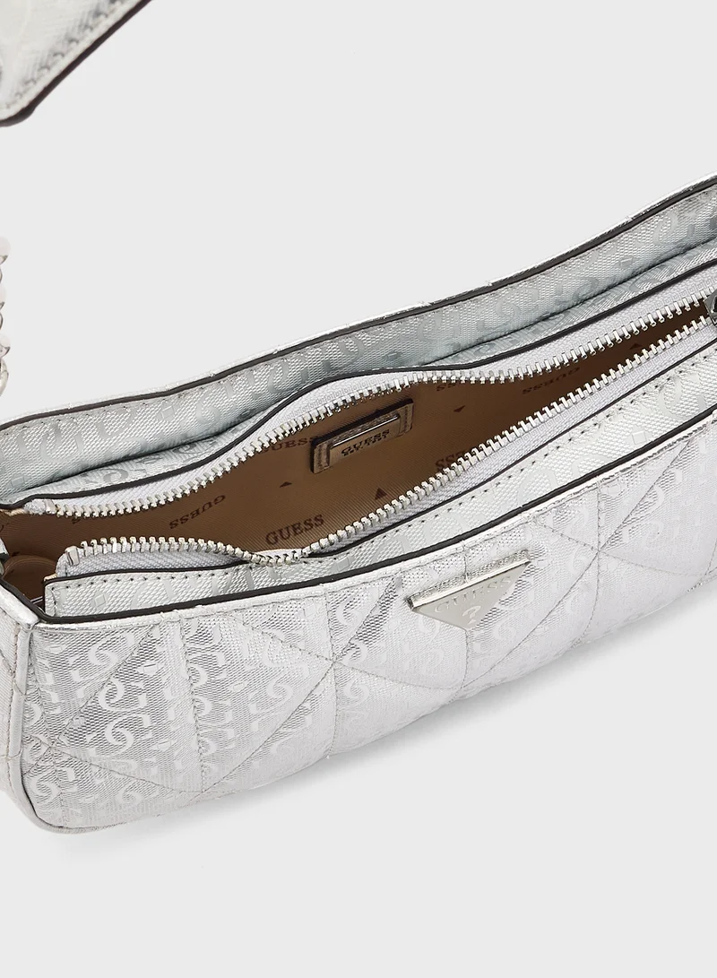 GUESS Aldina Top Zip Shoulder Bag