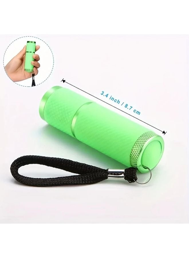 4 Color Ultra Bright Mini Flashlights Durable Compact 9 LED For Outdoor Camping Hiking - Image 4