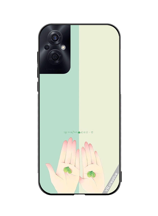 VR CREATIVE Protective Case Cover For Oppo Reno8 Z Be With You Design Multicolour - Image 1