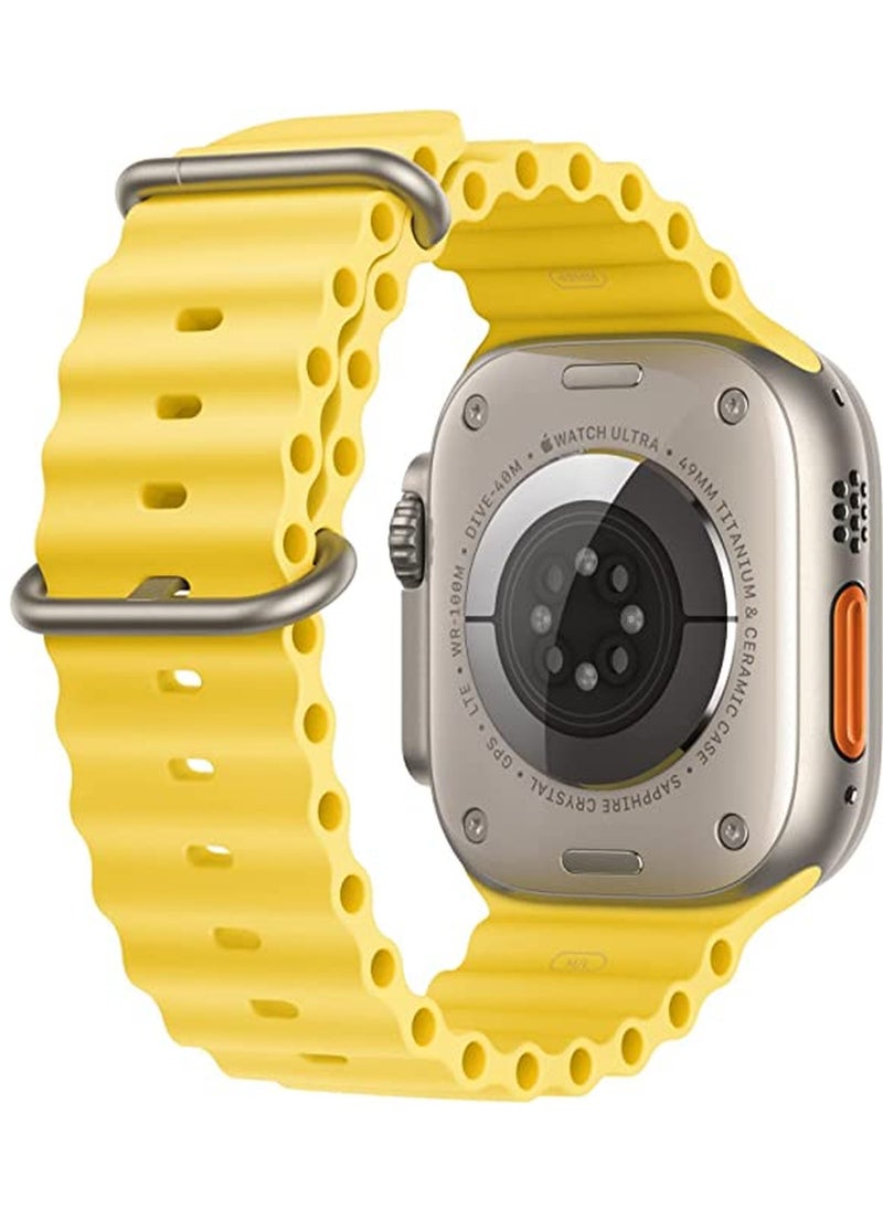 ZOOMEE - Silicone Replacement Band For Apple Watch Series 8/7/6/5/4/SE/Ultra 45/44/42/49mm - Image 1