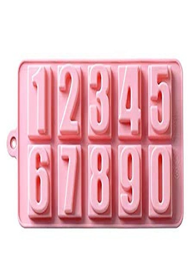 Genericc Bakers 4u 0-9 Number Silicone Baking Candy Mold Silicone Chocolate Moulds. - Image 3