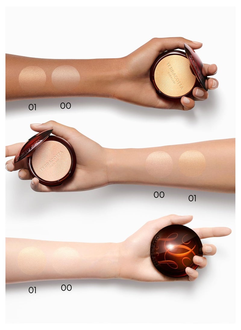 غيرلان بودرة الوجه تيراكوتا لايت من جيرلان لومينوسيتي راديانس 00 لايت كول 10 جرام - Image 3