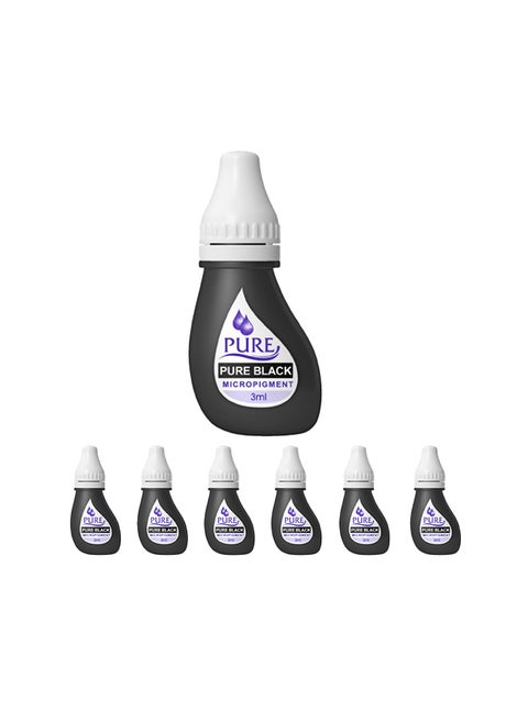 Micro Pigments For Eyebrow Lash No Mixing Eyebrow Pigment For Shading Hair Stroke 3Ml X 6 Bottles