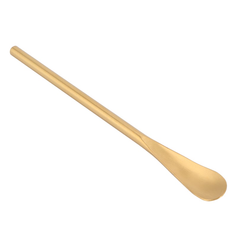 Short Handle Gold Coffee Spoon: 304 Stainless Steel, Polished Smooth Edge - Corrosion Resistant, Dishwasher Safe Mixing Spoon for Home, Kitchen, Bar, Coffee Shop - Image 4
