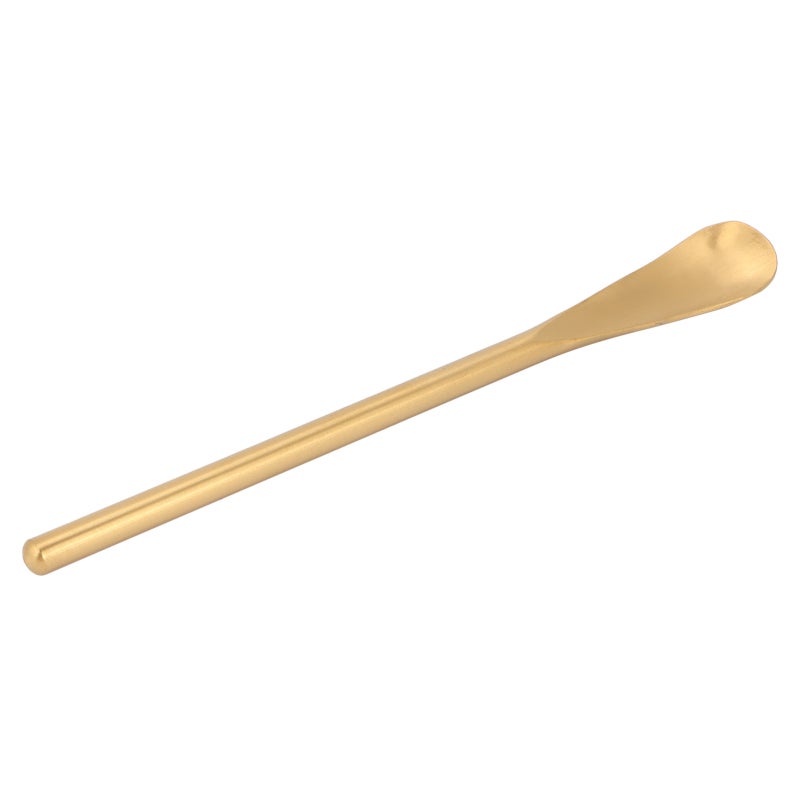 Short Handle Gold Coffee Spoon: 304 Stainless Steel, Polished Smooth Edge - Corrosion Resistant, Dishwasher Safe Mixing Spoon for Home, Kitchen, Bar, Coffee Shop - Image 1