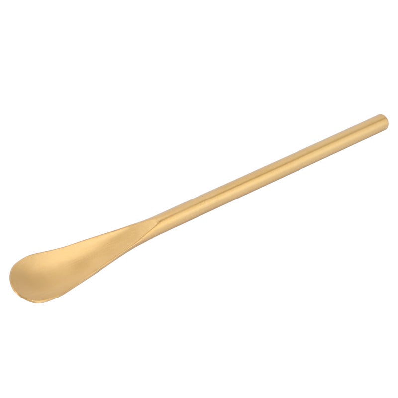 Short Handle Gold Coffee Spoon: 304 Stainless Steel, Polished Smooth Edge - Corrosion Resistant, Dishwasher Safe Mixing Spoon for Home, Kitchen, Bar, Coffee Shop - Image 3
