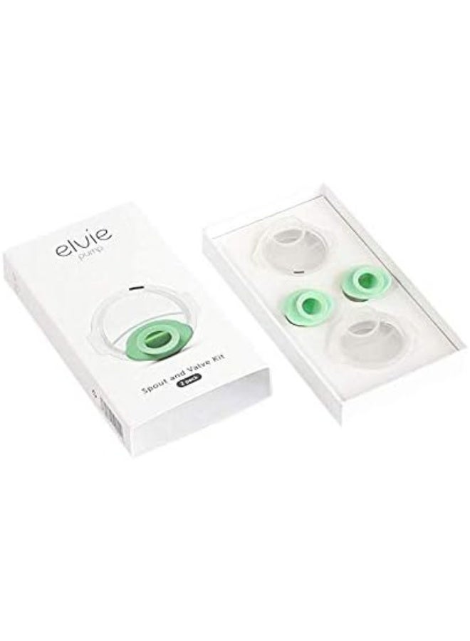 Elvie - Breast Pump Valve and Spout Kit - Accessories for Breastmilk Storage, Pumps & Breastfeeding Essentials - 2 Pack - Image 4