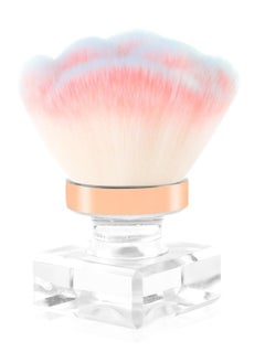 Ru syanl Dust Brush for Acrylic Nails Pink Rose Soft Brush Nail Art Dust Remove Makeup Brush Manicure Brush Clean Up Tool Nail Art Brush  - Image 2