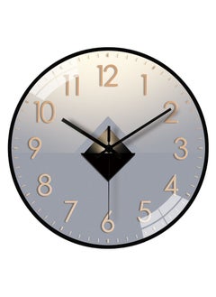 Generic [8 inch 20cm] Modern simple home light and shadow wall clock living room fashion creative light luxury Internet celebrity clock  - Image 4