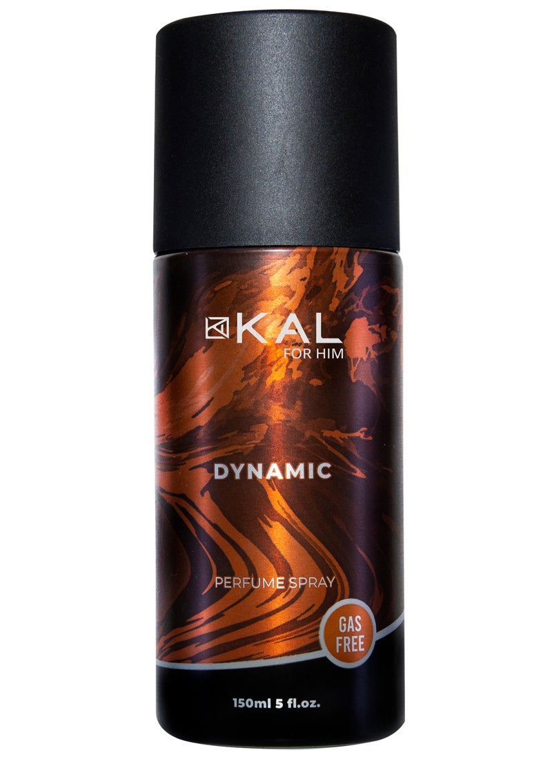 KAL Dynamic Perfume Spray For Men 150ml 