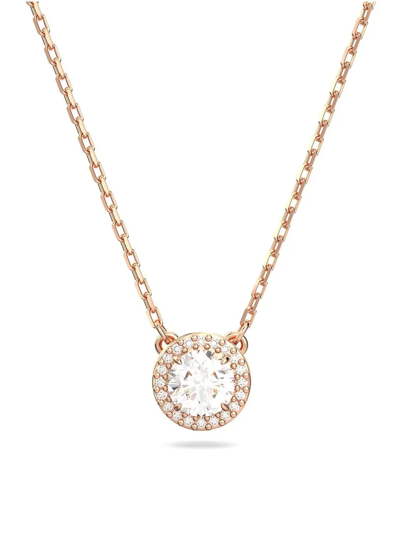 SWAROVSKI Constella Rose-Gold Tone Plated Pendant Necklace