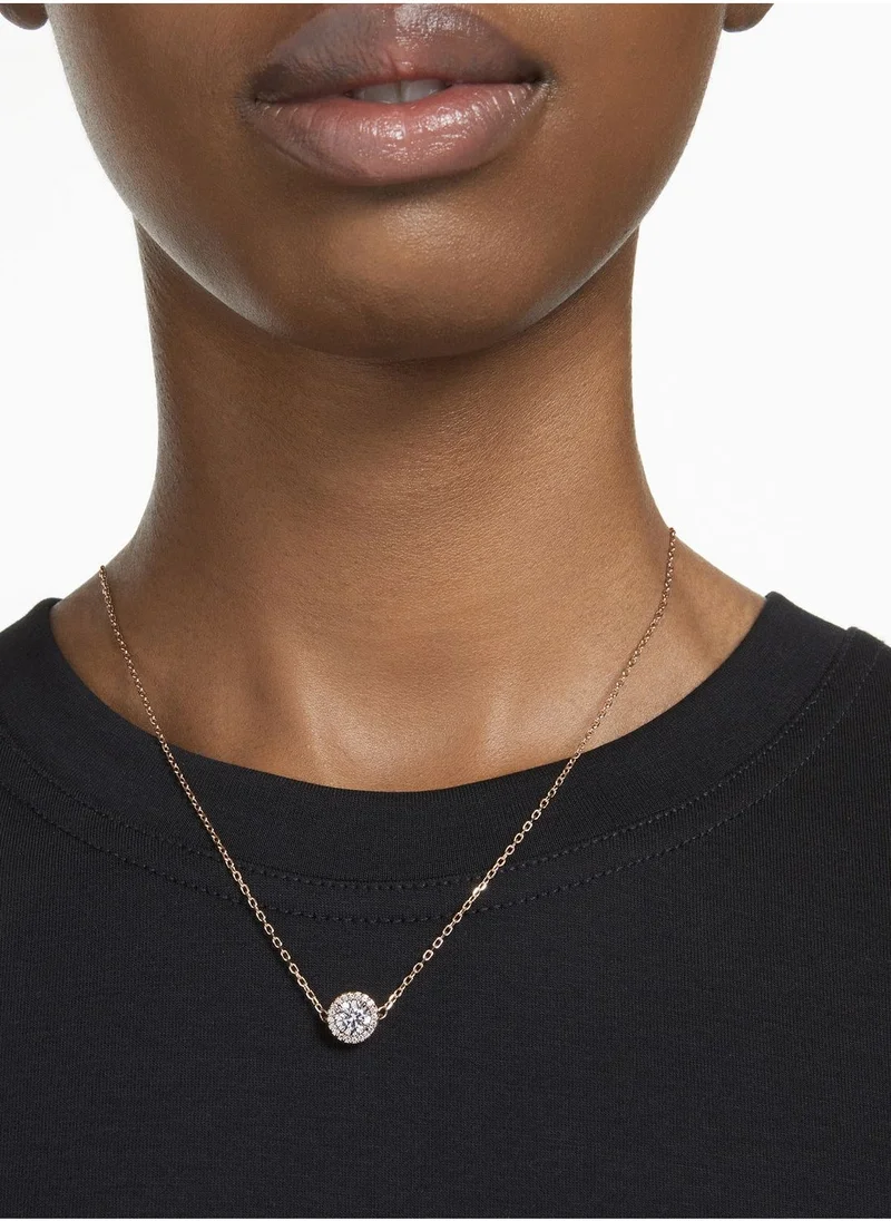 SWAROVSKI Constella Rose-Gold Tone Plated Pendant Necklace