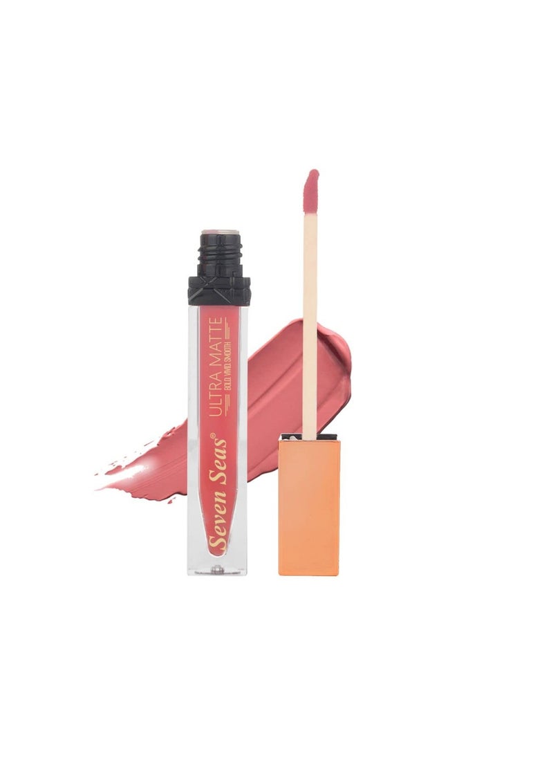 Seven Seas Seven Seas Ultra Smooth Matte Liquid Lipstick Smooth Lip Color Weightless Finish Long Lasting Matte Liquid Lipstick for Women monza 1  - Image 1