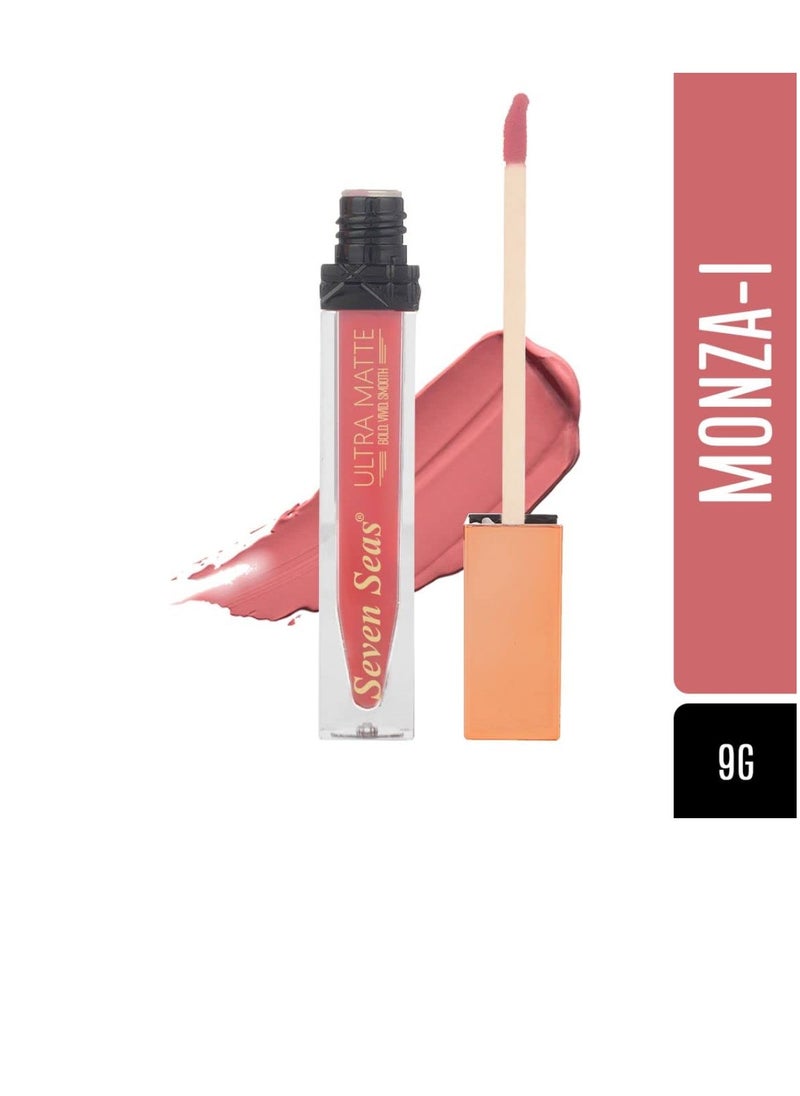 Seven Seas Seven Seas Ultra Smooth Matte Liquid Lipstick Smooth Lip Color Weightless Finish Long Lasting Matte Liquid Lipstick for Women monza 1  - Image 2