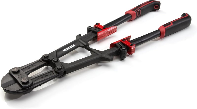 Steelman Folding Bolt Cutter with Ergonomic Handles, 24-inch, Cuts Bolts and Locks, Steel Construction, Non-Slip Grip - Image 1