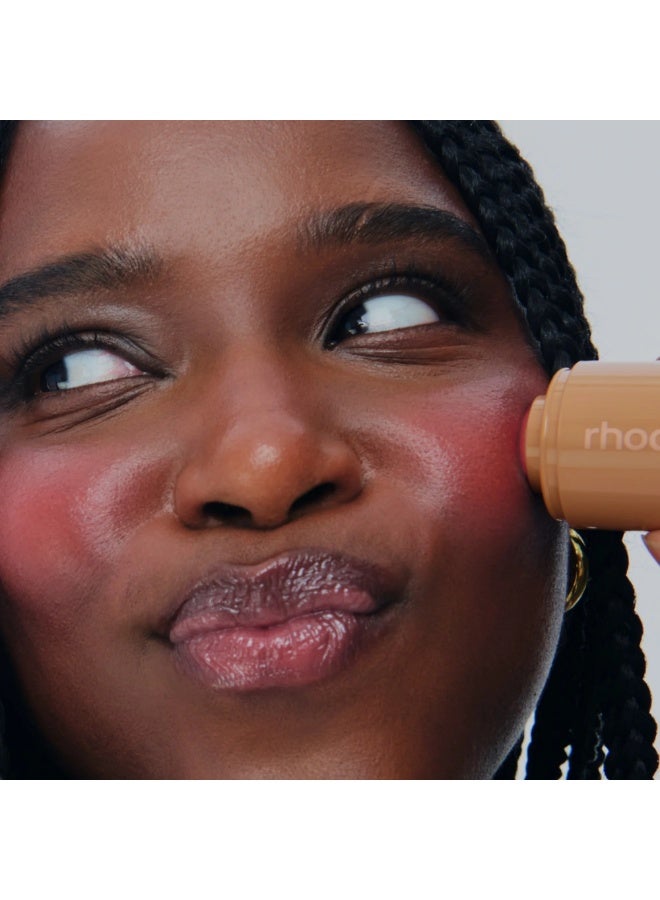 rhode أحمر خدود كريمي قابل للبناء - سون سوك 5.3 جرام - لمسة طبيعية ناعمة كالأطفال - 5.3 جرام - Image 4