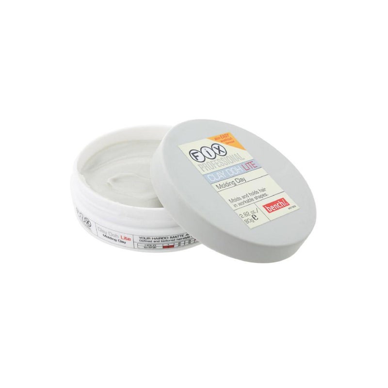 Bench Fox Professional Clay Doh Lite Molding Clay  80 g Hair Styling Clay with Matte Finish - Image 2
