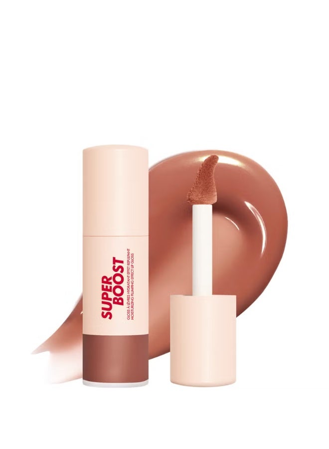 MAKE UP FOR EVER SUPER BOOST LIP GLOSS - 05 - ANYWHERE CAFFEINE - Image 4