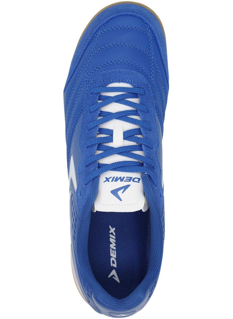 Demix Armando Legacy IN Men's Gym Boots – Blue,  Indoor Rubber Outsole for Parquet & Asphalt, Stable Heel Cup, Secure Lacing for Comfort