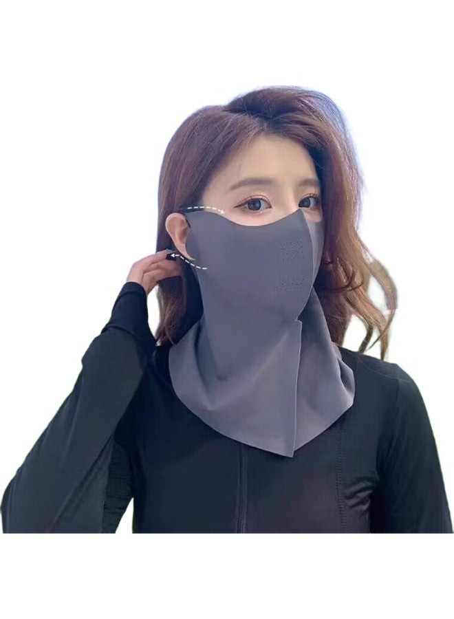 Kelme Sun Protection Face Mask, Ice Silk Face Mask For Women, Cycling Uv Protection, Seamless Face Shield, 3D Sun Protection Face Cover - Image 2