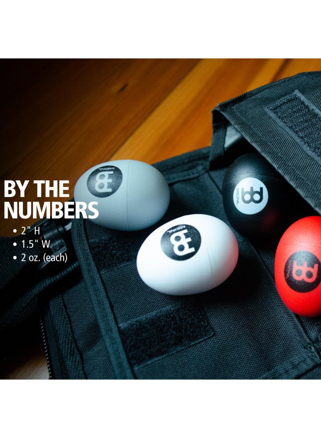 Meinl Percussion Meinl Percussion Set Egg Shakers 4-Piece Pack for All Music with Different Volume Levels NOT Made in China Durable All-Weather, 2-Year Warranty (ES - Image 3